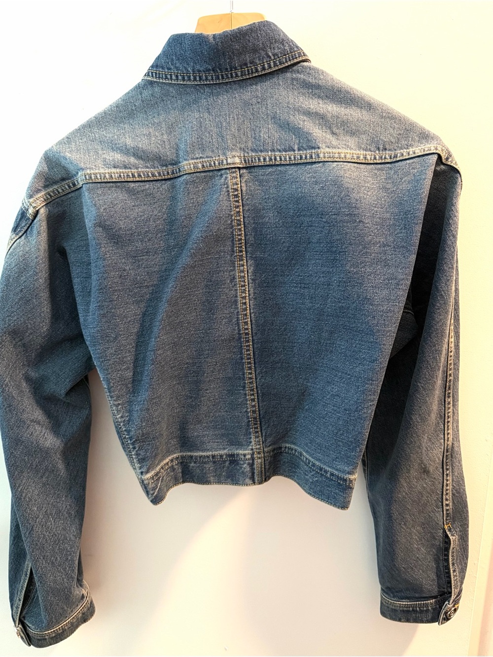 Alaïa Denim Bolero Style Jacket - Size 36 FR/4 US - Picture 6 of 11